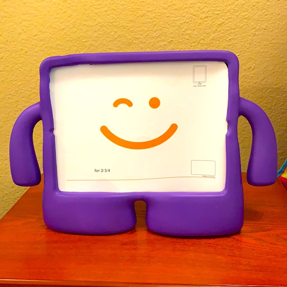 Kids purple IPad case